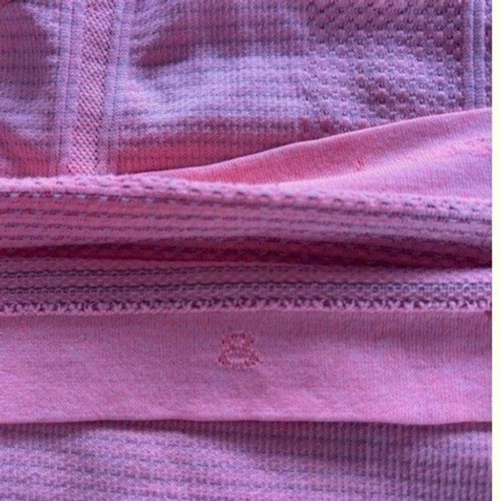 Lululemon Swiftly Tech Racerback Tank Top Neon Pink Coral Size 8 - Picture 9 of 15